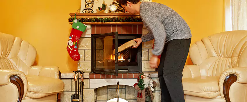 Gas to Wood-Burning Fireplace Conversion Services in Bethany, Oklahoma