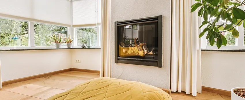 Residential Fireplace Ceramic Glass Installation in Bethany, OK