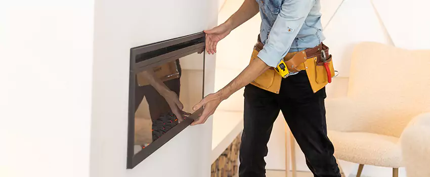 Metal Fireplace Installation in Bethany, Oklahoma