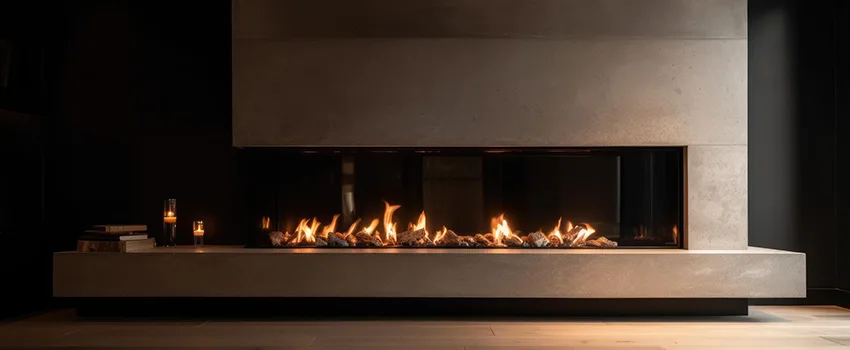 Gas Fireplace Ember Bed Design Services in Bethany, Oklahoma
