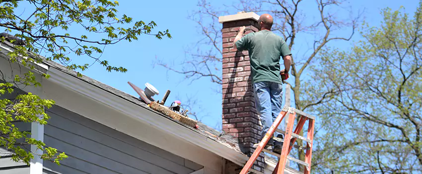 Vinyl and PVC Chimney Flashing Installation in Bethany, OK