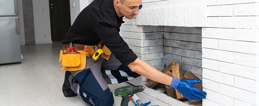 Fireplace Damaged Damper Frame Repair Services in Bethany, Oklahoma