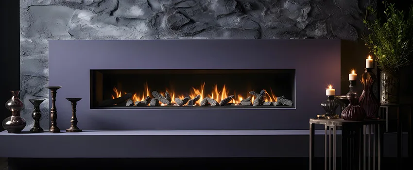 Ember Bed for Ventless Gas Fireplace in Bethany, OK